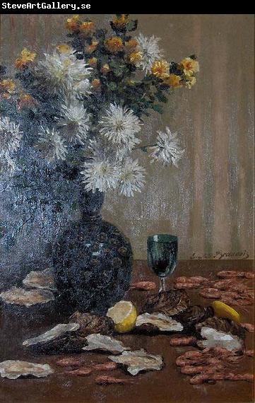 unknow artist Still life with oysters and shrimps